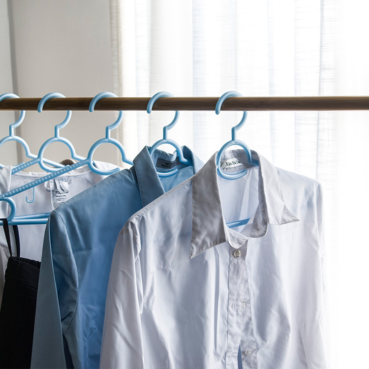 Household Multi-Hook Can Overlap Anti-Slip Clothes Drying Balcony Drying Set Hanger details Picture