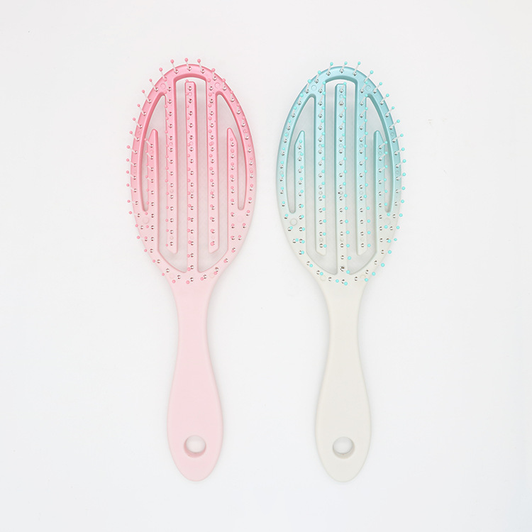 Factory New Scalp Massage Comb Elastic Comb Teeth Air Cushion Comb Mosquito Coil Comb Fluffy Shape Rib Comb Can Be Customized details Picture