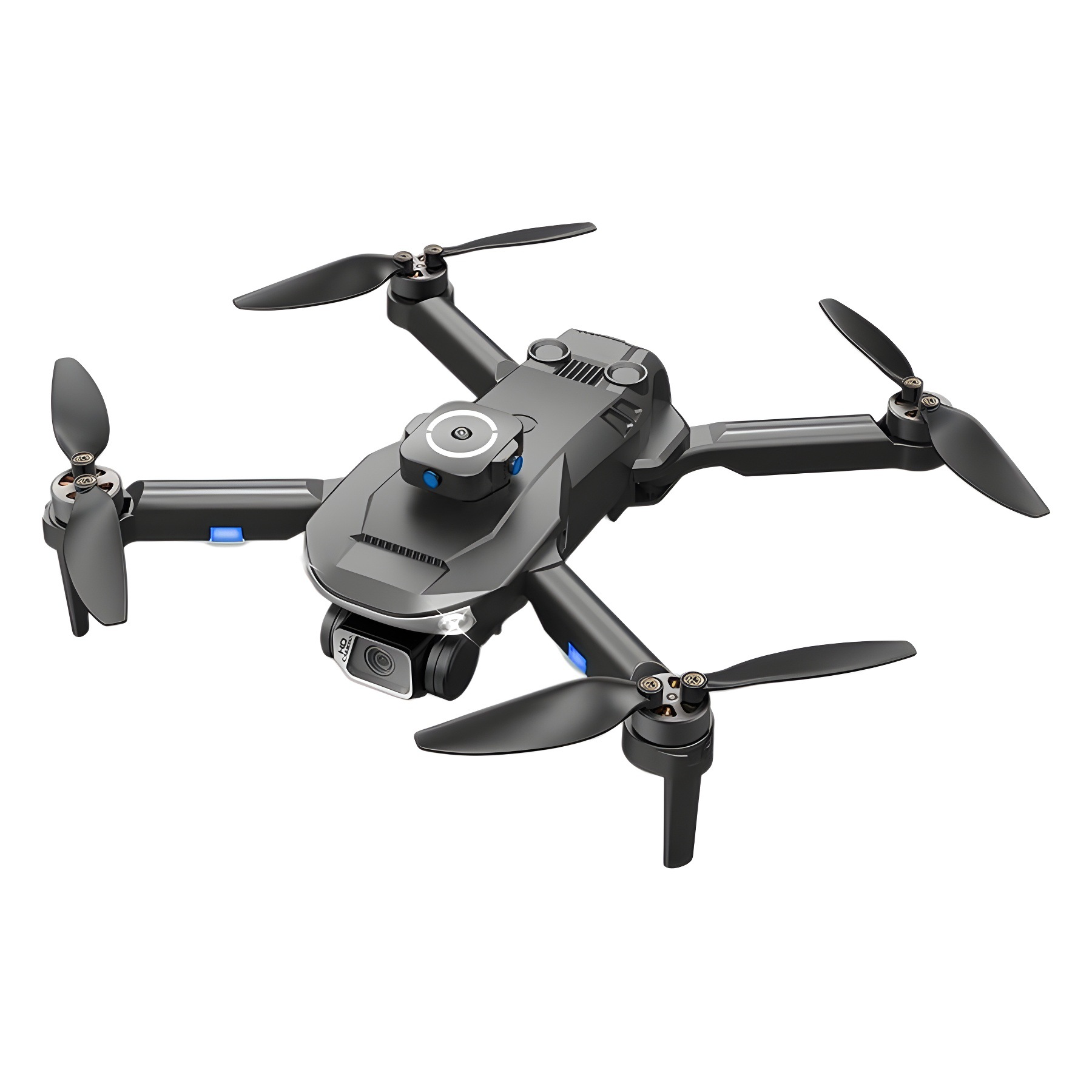 无人机/航拍机/物联设备/Drone/遥控飞机无人机白底实物图