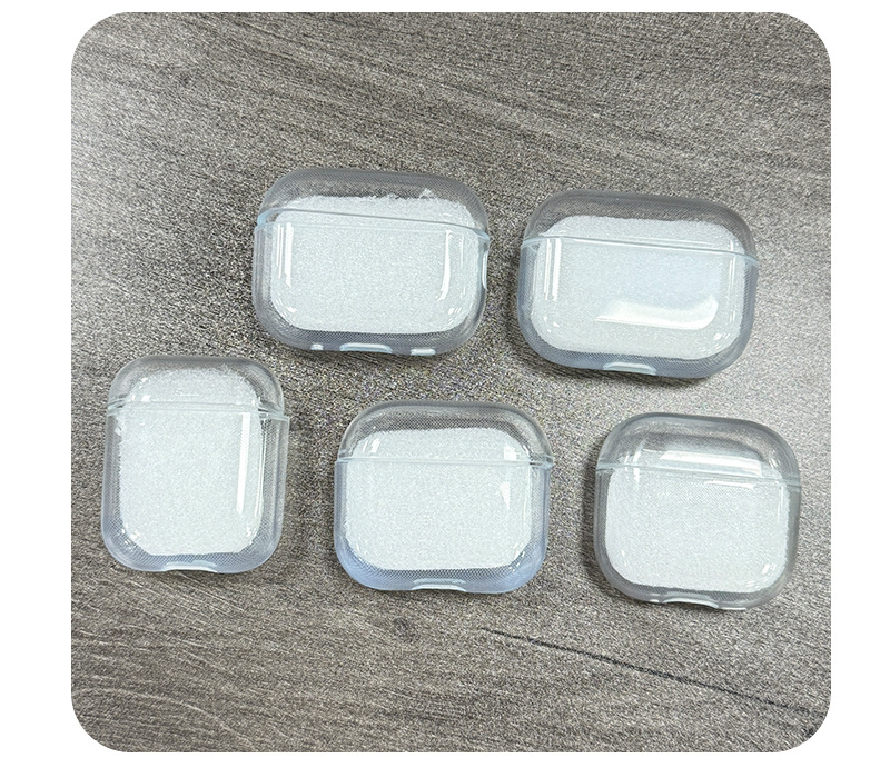 Customized transparent wireless Bluetooth earphone protection for AirpodsPro3 Apple earphones based on provided drawings pic 16
