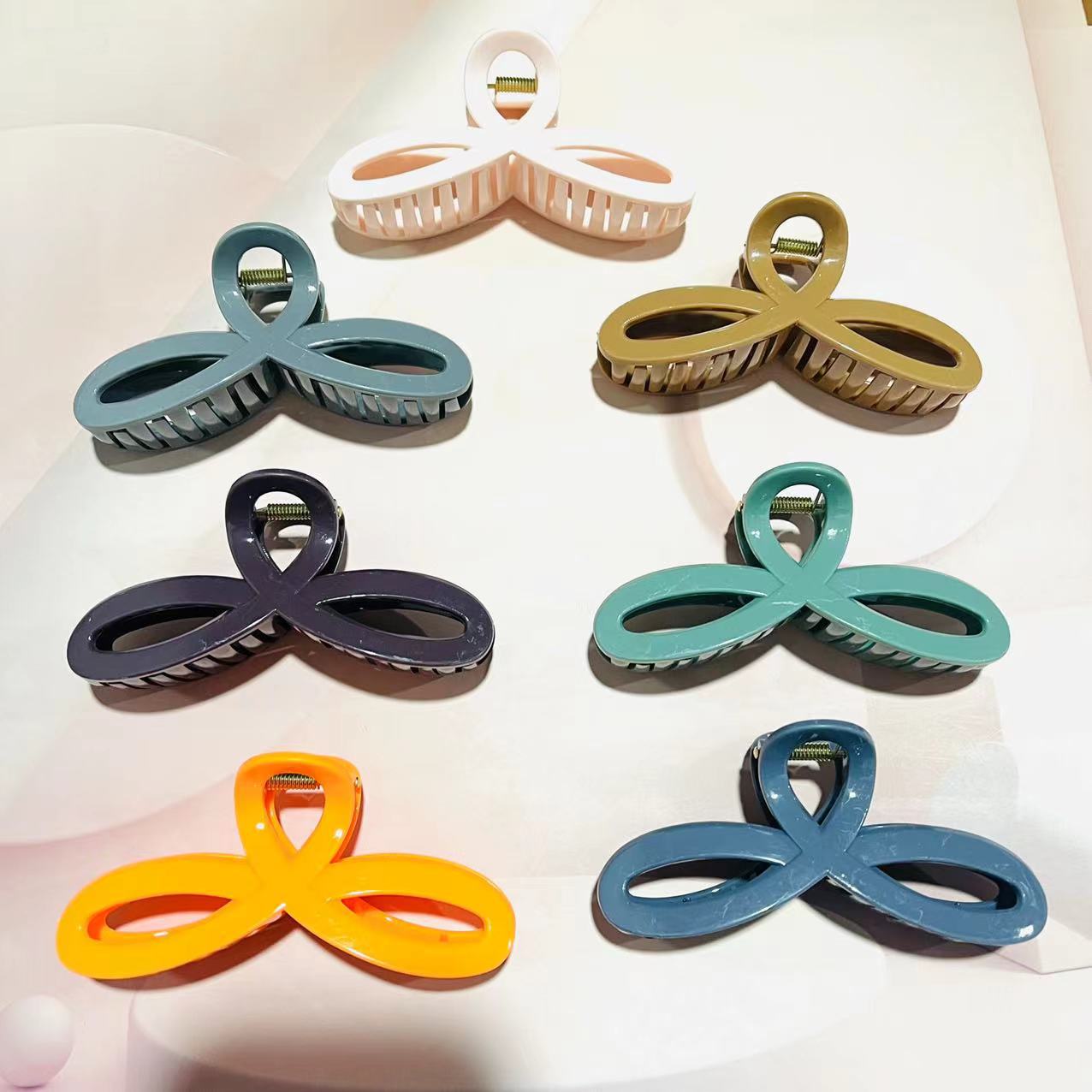 Glasses gripper 12/ pack 1200/ box, fashionable hair gripper, plastic gripper, colored hair gripper, straight gripper, popular hair gripper 1 yuan supply