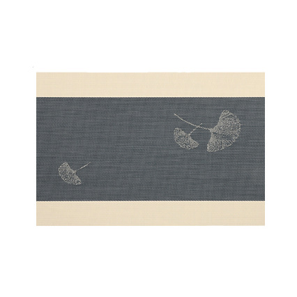 Manufacturers Directly Provide Ginkgo Leaf Placemat Pvc Teslin Insulated Western Placemat Hotel Home Table Mat Wholesale Item Picture