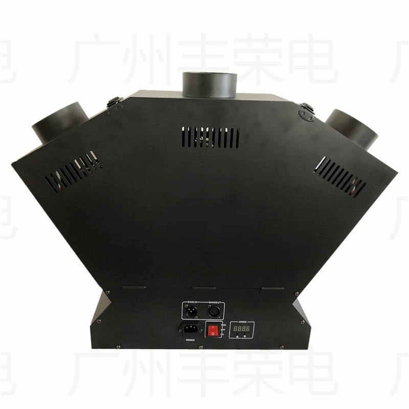 2025 new models three-head flame machine outdoor stage large real flame machine DMX/ remote-controlled flamethrower column machine bar performance atmosphere props stage events equipment details Picture