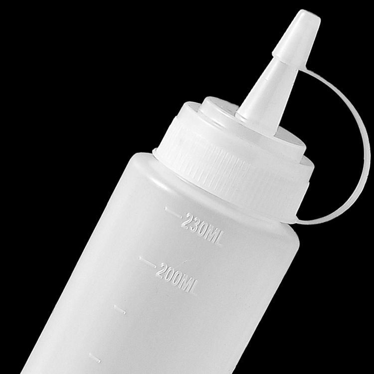 挤酱瓶 带盖带刻度番茄酱调料瓶沙拉瓶果酱奶油酱汁挤压瓶尖嘴瓶详情图4