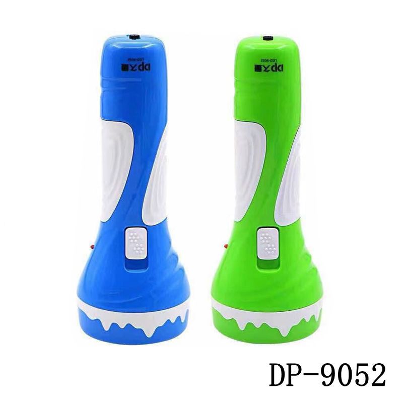 Long rechargeable led flashlight Household plastic small electric flashlight outdoor lighting Application Scenario