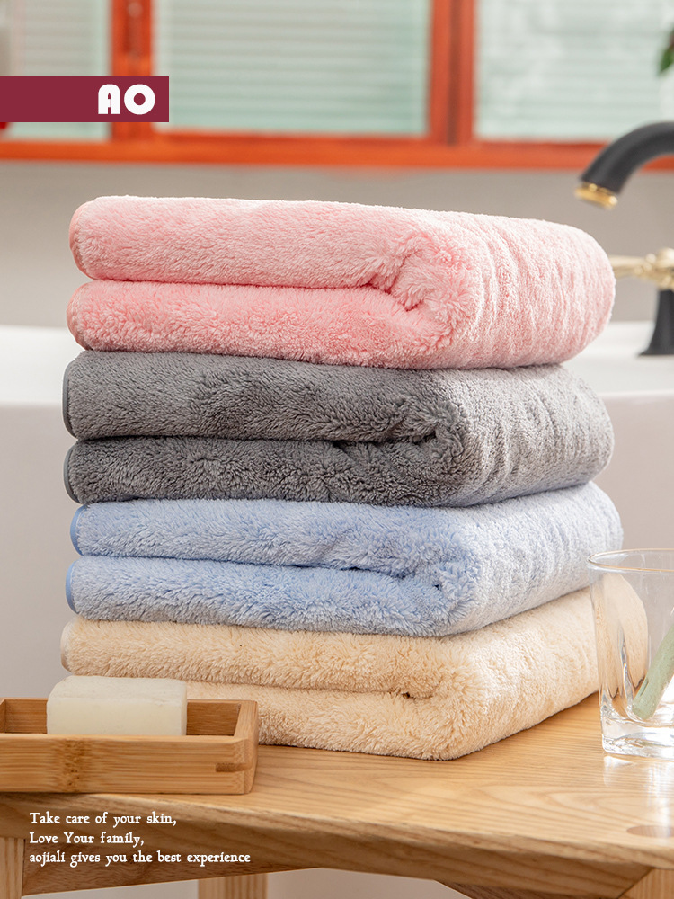 Towel Household Water Absorbent Quick Drying Does Not Drop Hair Face Net Red Bath Towel Than Pure Cotton Soft Dry Hair Bath Towel Men Application Scenario