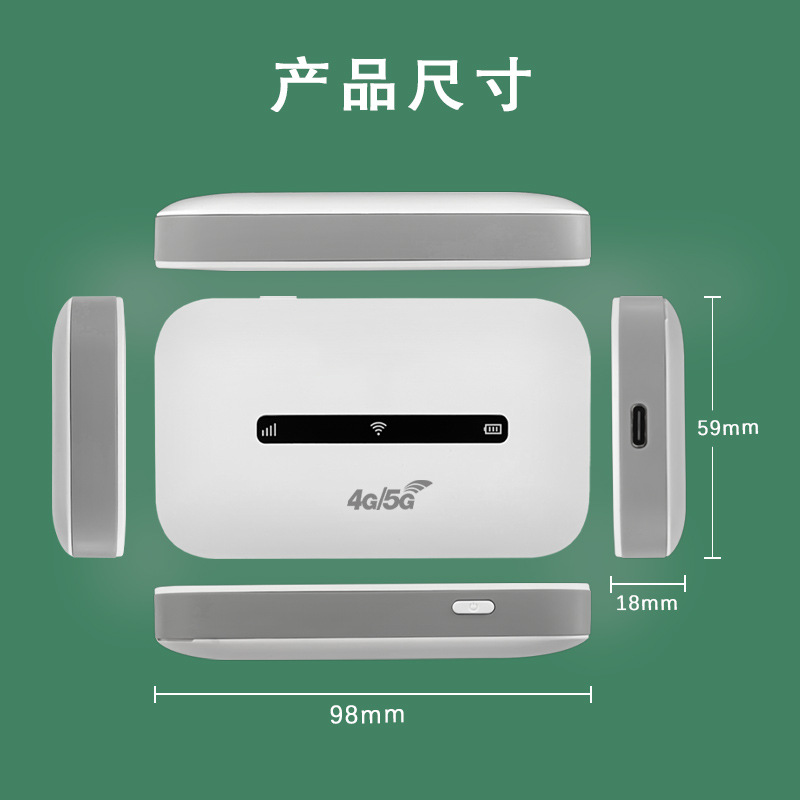 Southeast Asia 4Gwifi modem wireless portable router Pocket router Convenient card-inserting router Application Scenario
