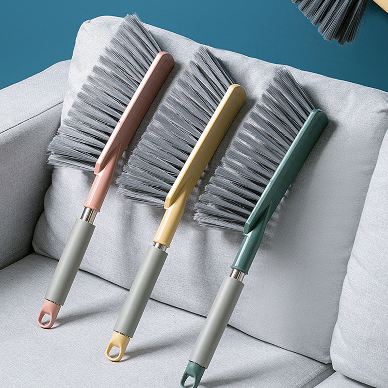 Queen Bed Brush Household Bed Sofa Dust Brush Cleaning Artifacts Bedroom Long Handle Soft Hair Plastic Bed Brush Specification drawing