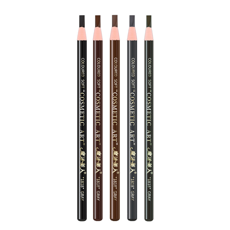 1818 Pull Eyebrow Pencil, Specially Designed For Makeup Artists, Extremely Fine Waterproof, Sweat-Proof And Non-Smudge Hard Core Tear-Off Eyebrow Pencil Wholesale Item Picture