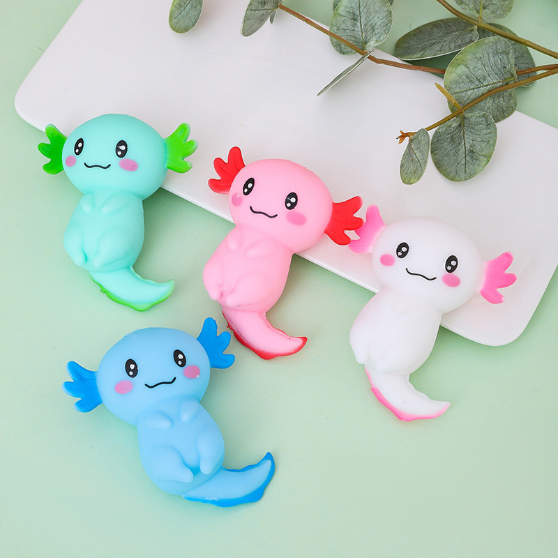 New release ball, giant salamander stress-relieving wonder, children's toy stress-relieving ball, hot sales, Salamander Kneading Fun factory wholesale Specification image