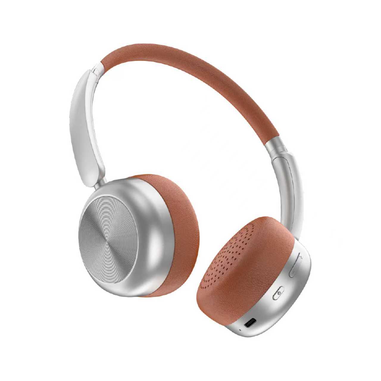 The H106 Bluetooth headphones are a new cross-border over-ear model with retro active noise cancellation, high appearance level, long battery life and ultra-high sound quality Item Picture