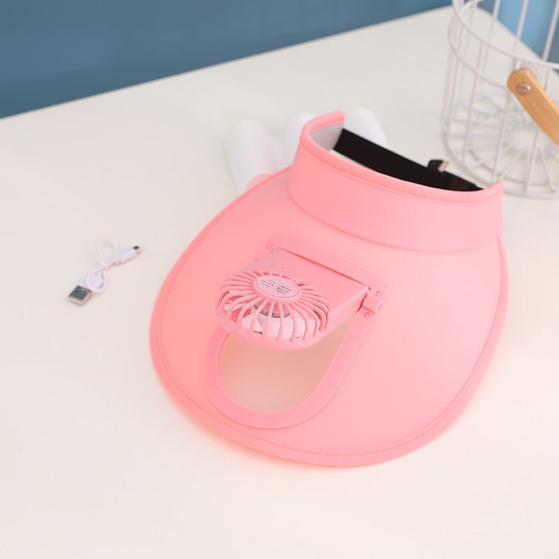 New fan cap, air top, breathable, USB charging cool cap Application Scenario