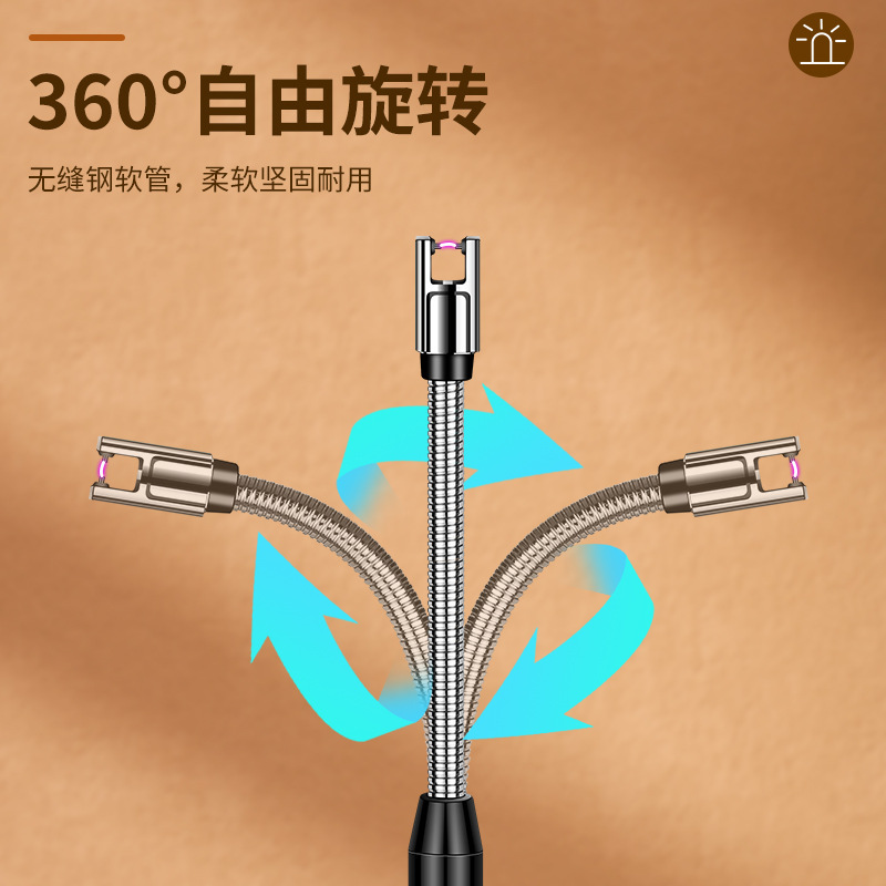Jll897 Extended Kitchen Igniter Usb Electronic Charging Candle Gas Stove Lighter Lighting Stick Lighting Gun Application Scenario