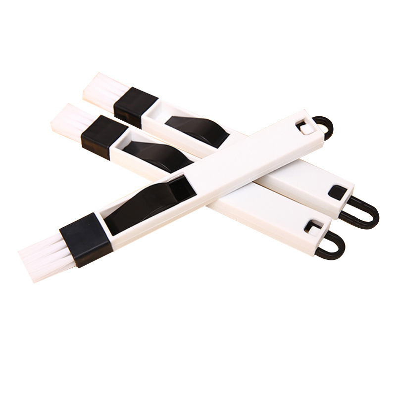 Window Groove Cleaning Brush Screen Cleaning Tool Window Groove Small Brush With Dustpan Cleaning Window And Window Gaps Brush Item Picture