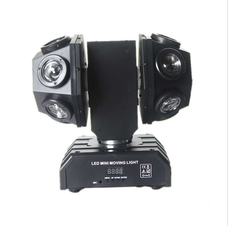 Double-head 12-beam, 16-beam beam, single-head moving head, private room ktv flash, stage lighting, rotating laser light full figure