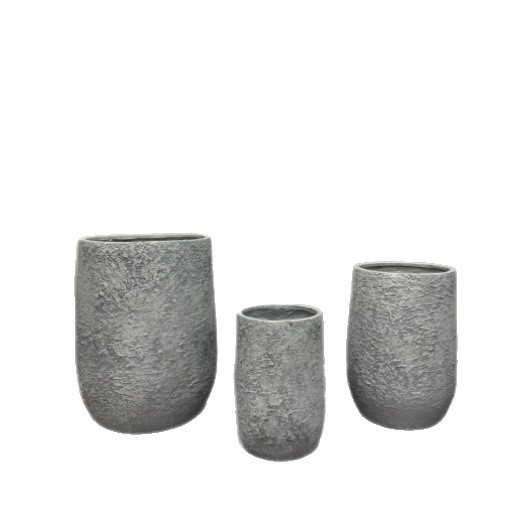 Cerámica óxido de magnesio casa creativa media temperatura porcelana maceta decoración interior y exterior maceta colocación Item Picture