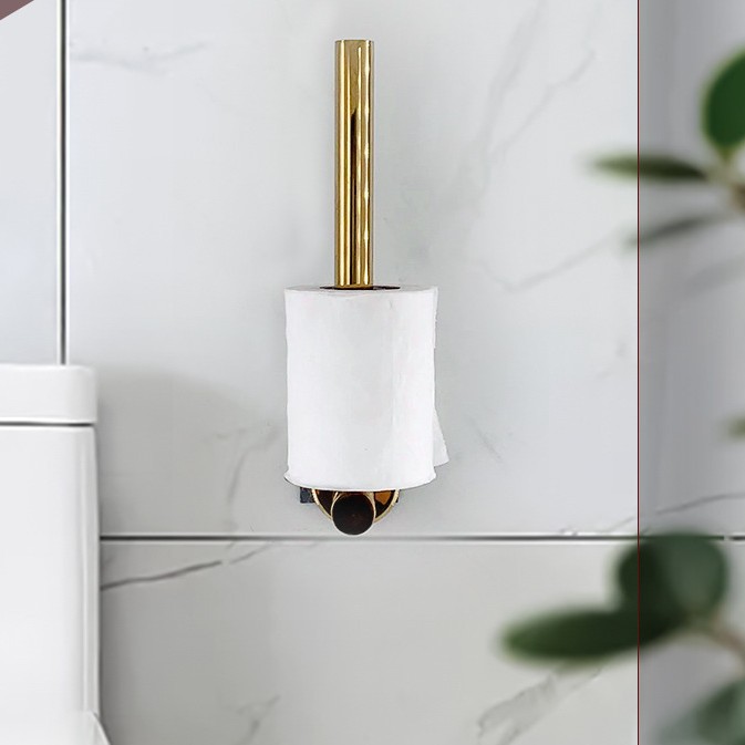 Wholesale of household bathroom toilet paper roll racks, stainless steel toilet paper racks, kitchen paper racks, hotel engineering bathroom tissue racks Application Scenario