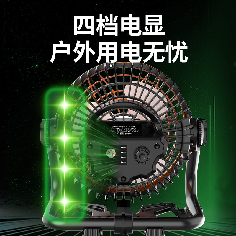 手持风扇/风扇/小风扇/挂腰风扇/挂脖风扇产品图