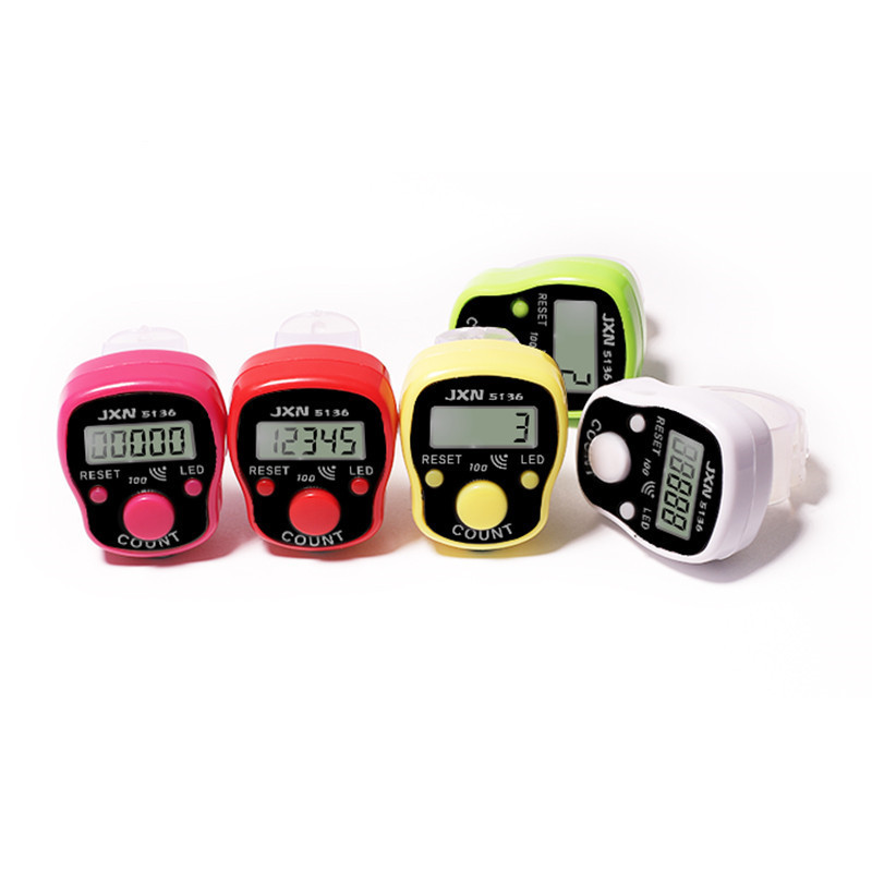 The multi-functional electronic counter with a full range of sound alerts and LED night light counters can be manually pressed for backlight counting details Picture