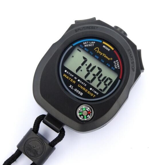 Factory direct sales of electronic sports stopwatch timer, double-row lane memory running watch for coaches and referees
