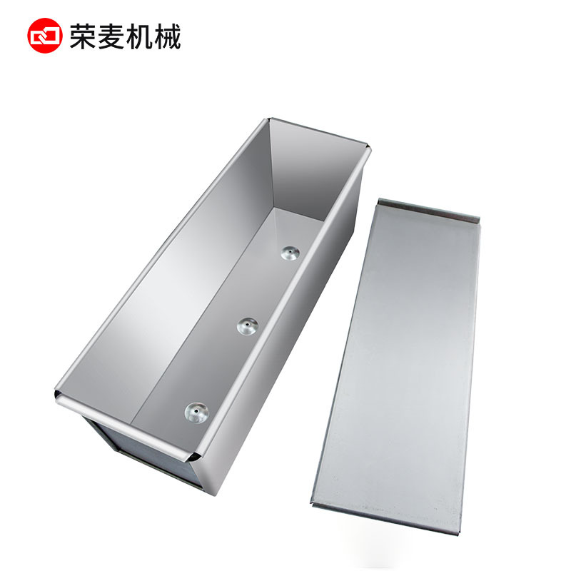 Rectangular toast mold, aluminum alloy bread and toast mold, baking tray, 450g - 1200g, toast box with lid Specification image