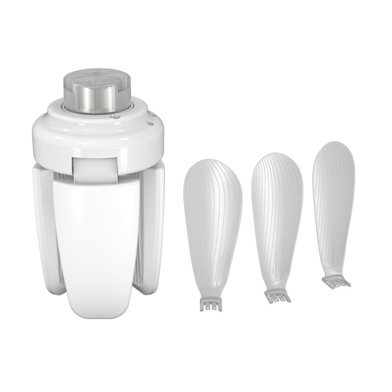 Three-Leaf (Short) Folding Fan Light Can Be Remote Control + Switch Lighting + Fan Multi-Function Scenarios Item Picture