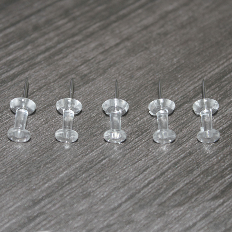 Manufacturers Directly Supply 70 Barrels Of Photo Wall Decoration Nails Creative Transparent Diy Hand Nails Transparent Round Head I-Nails Application Scenario