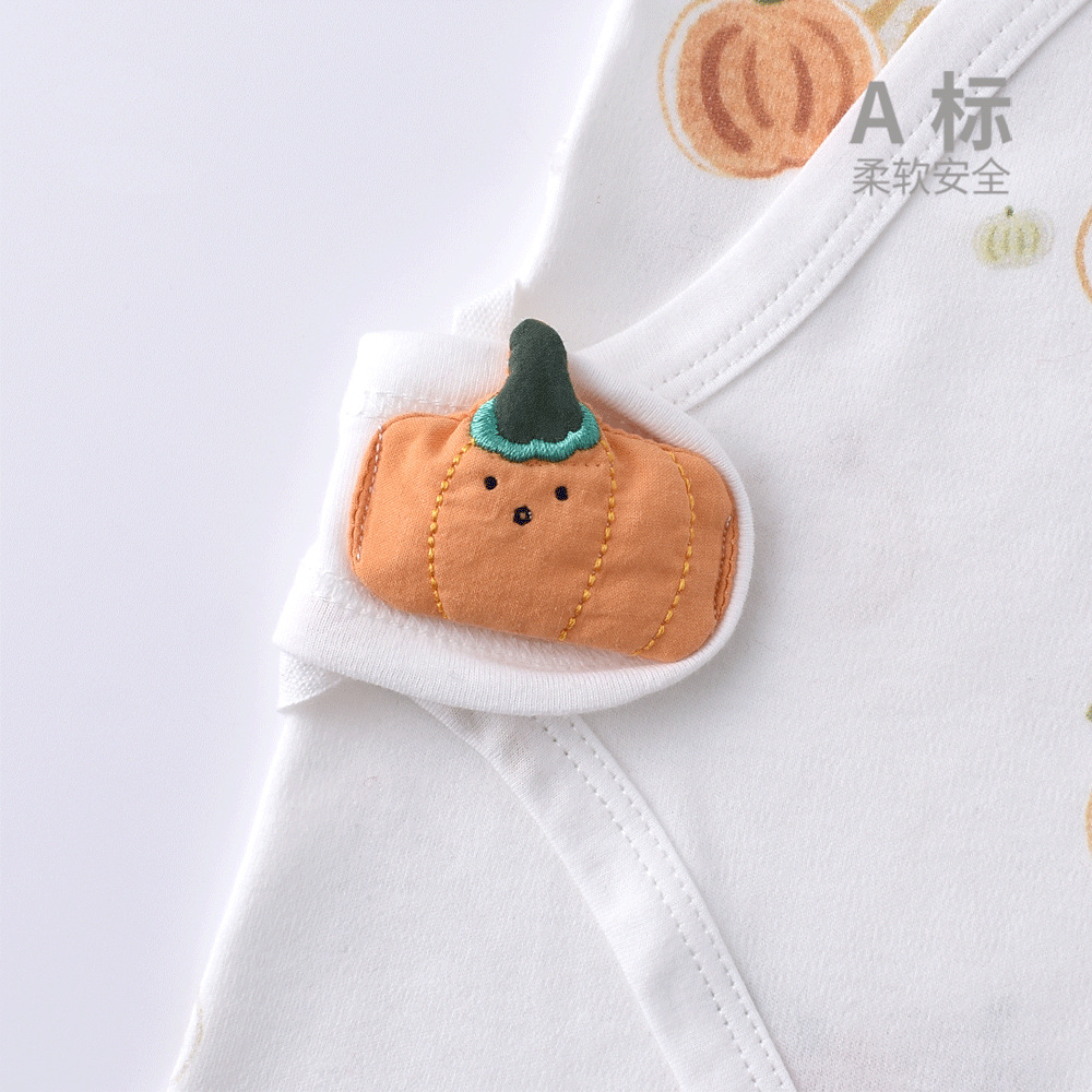 Newborn Onesie Baby Butterfly Clothes Ha Clothes Spring And Autumn Pure Cotton Newborn Monk Clothes Climbing Clothes For Men And Women Baby Clothes Specification drawing