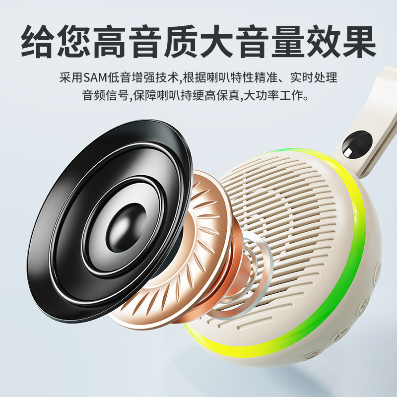 K6 Home karaoke waterproof high-power subwoofer, outdoor microphone, Bluetooth speaker, wireless microphone Specification image