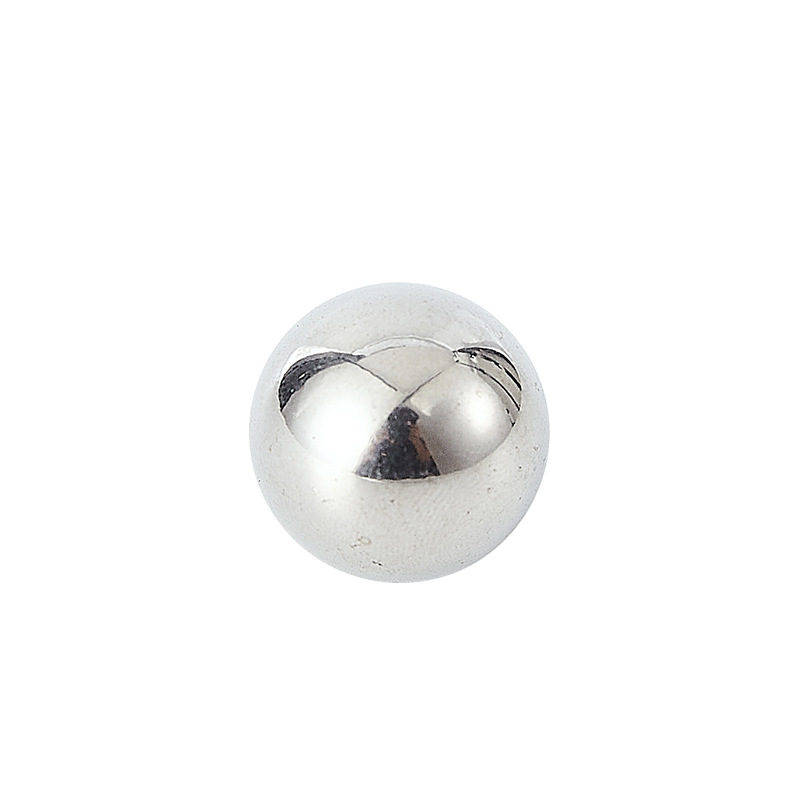 304不锈钢珠钢球耐腐0.5mm-50mm 201 316 420 实心不锈钢球滚珠白底实物图