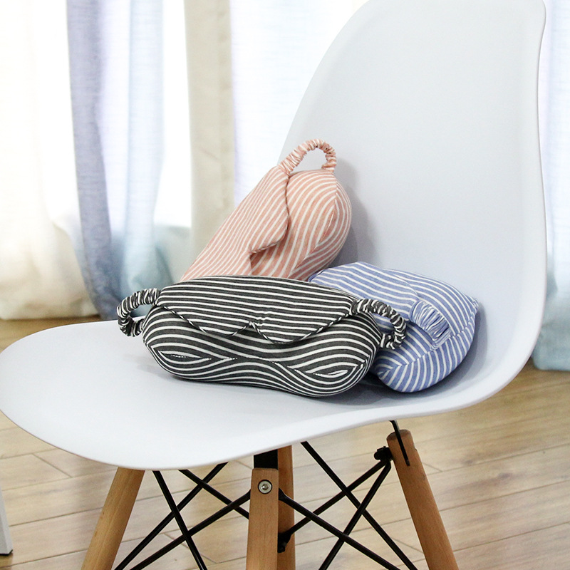 Two-in-one eye mask, nap pillow, foam particle/memory foam U-shaped pillow, portable travel special, available for delivery details Picture