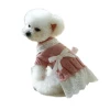 T Elegant princess cat and dog clothes, pet dog and cat warm and comfortable home clothes for autumn and winter, dog clothes, pet skirts Item Picture