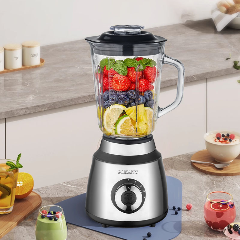 Export SOKANY03027 juicer, multi-functional 3-in-1 bean grinding and juicing blender, stainless steel baby food machine Item Picture