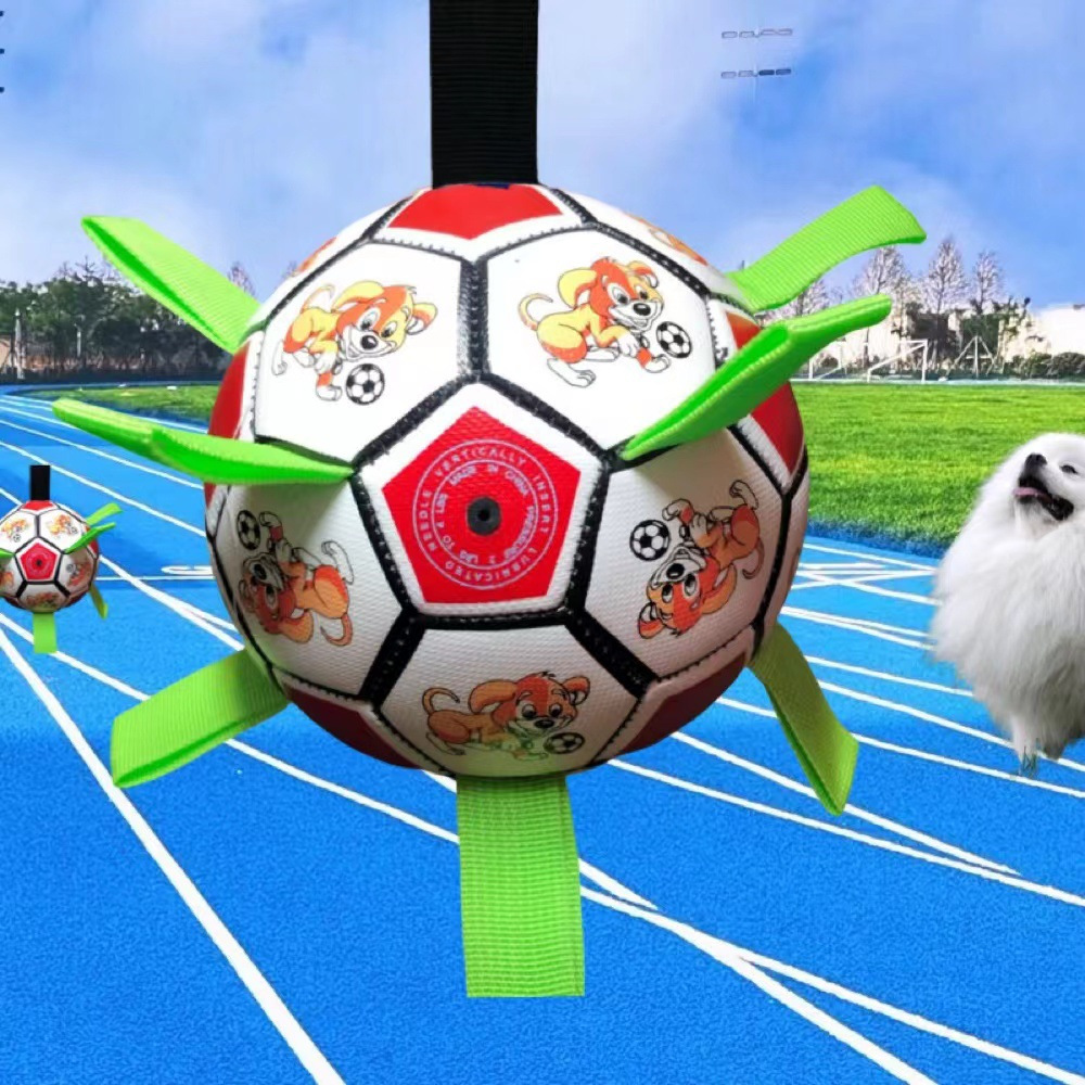 Fabricante al por mayor perro fútbol juguete para mascotas molar mordida resistente pequeño fútbol al aire libre entrenamiento deportivo morder juguete Application Scenario