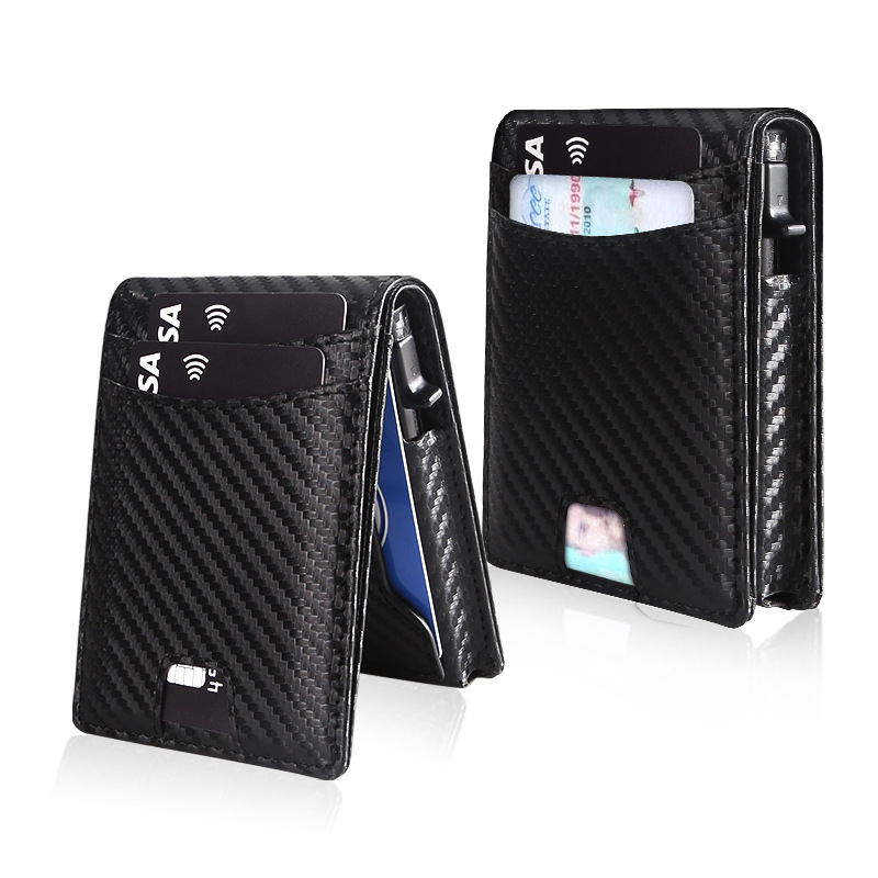Metal Card Case, Multi-Functional, Large-Capacity Rfid Wallet, Thin, Portable, Ultra-Thin Men's Wallet, Card Holder, Card Box, Card Case