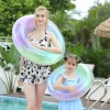 Wholesale of new children's swimming rings, thickened outdoor water inflatable float rings, popular life buoys, armpit rings and swimming rings Specification image