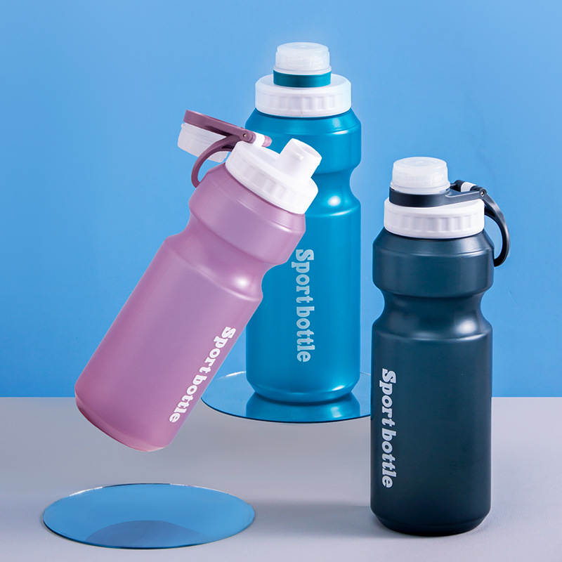 Sports fitness water cup Large capacity water bottle Summer student accompanying water cup Summer sports fitness men's and women's water bottle details Picture