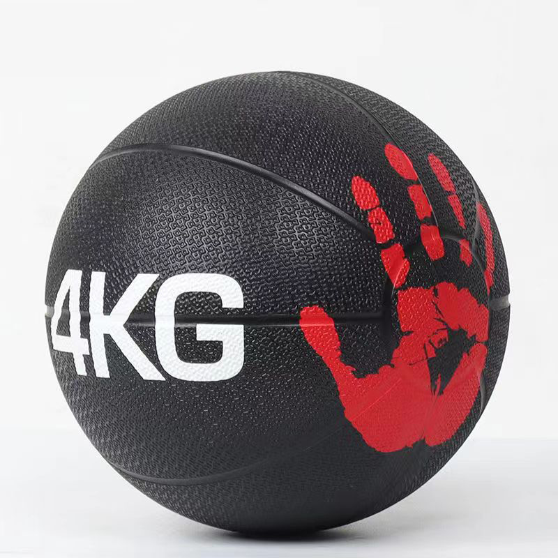 Home fitness medicine balls, solid balance rubber balls, exercise rehabilitation, waist and abdominal private training, physical fitness training balls, gravity balls Item Picture