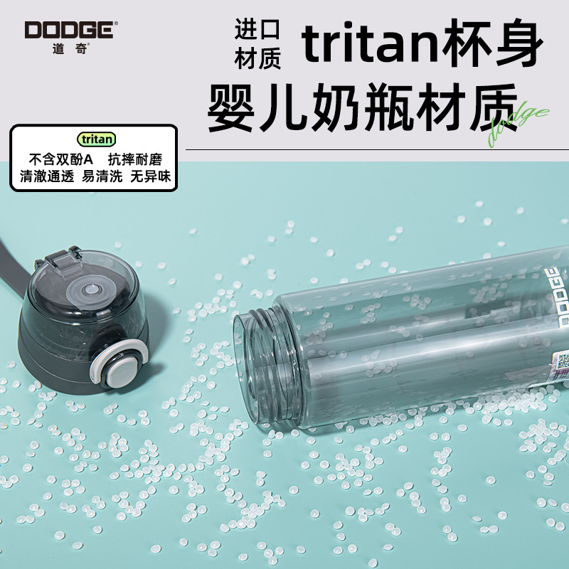 Xile Daochi large-capacity portable tritan water cup for sports and outdoor use, a cute water bottle for students and offices Specification image