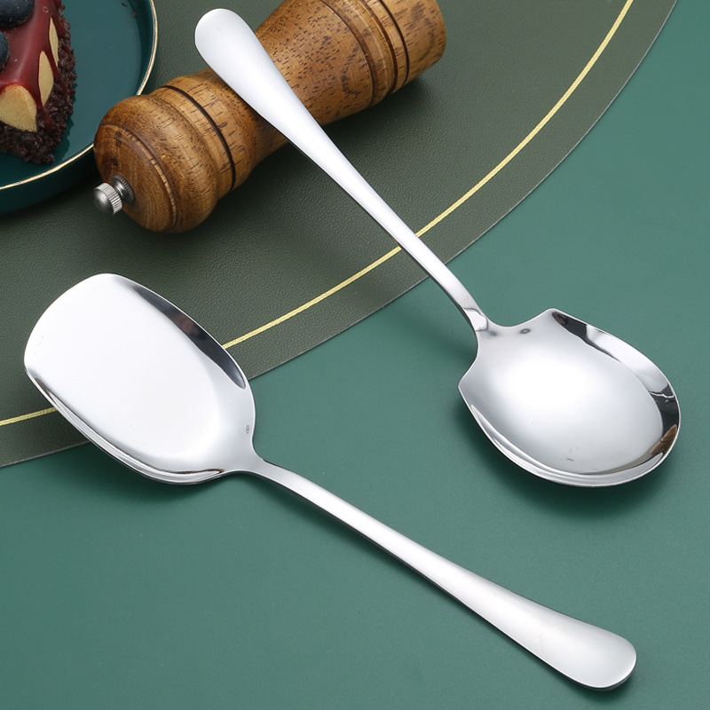 Buffet Public Spoon Serving Spoon Serving Spoon Canteen Public Spoon Serving Spoon Restaurant Ladle Spoon Specification drawing