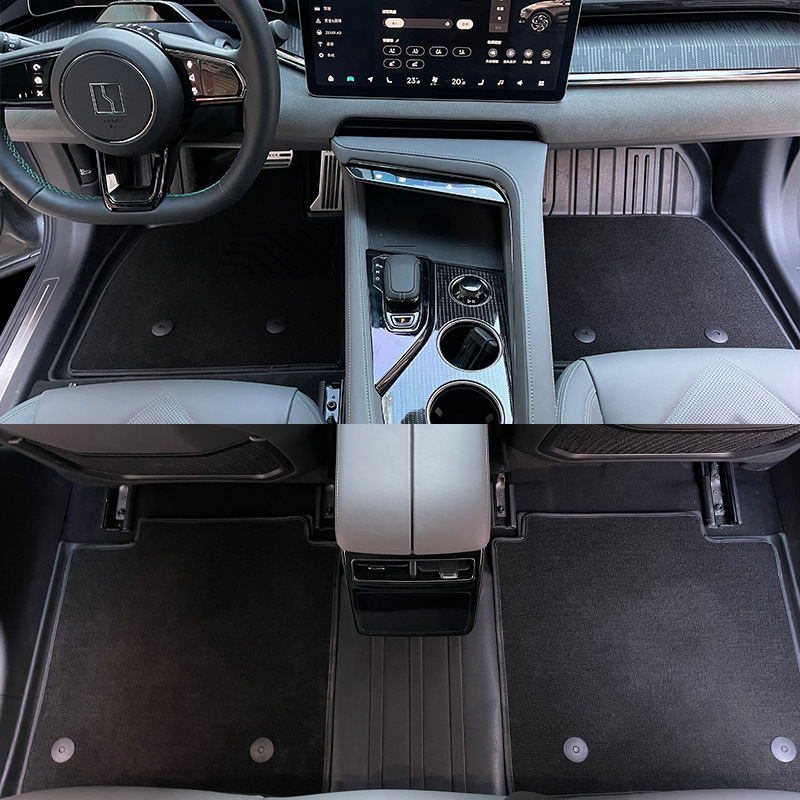 专车专用TPE汽车脚垫ZEEKR 极氪001内饰改装工厂直销支持一个代发详情图3