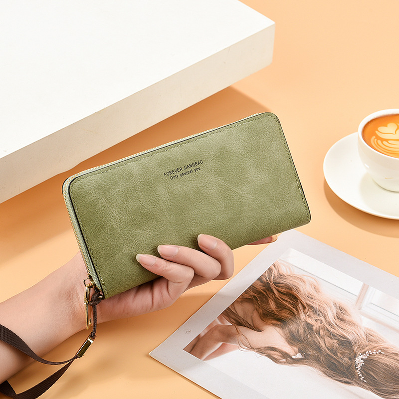厂家女士零钱手拿长款钱包2024新款韩版多功能卡包手机包包女钱夹