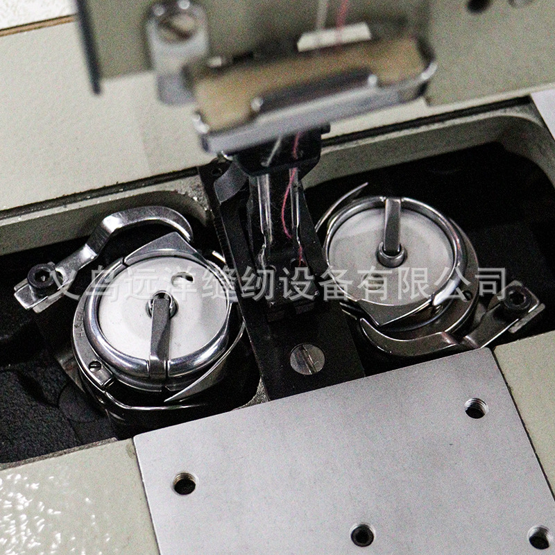 Hanma HM-4420 direct drive comprehensive feeding double-needle flat sewing machine, dedicated machine for car floor MATS and sofa MATS Specification image