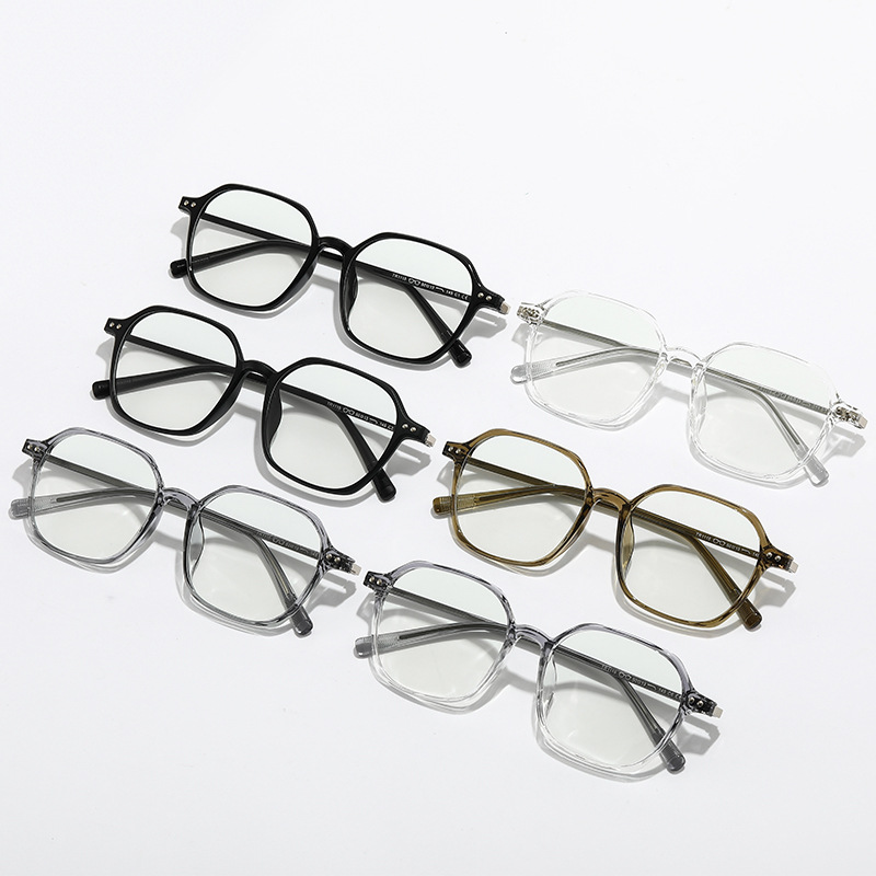 个性不规则眼镜框TR新款多边形装饰镜1115近视眼镜架防蓝光平光镜详情图4