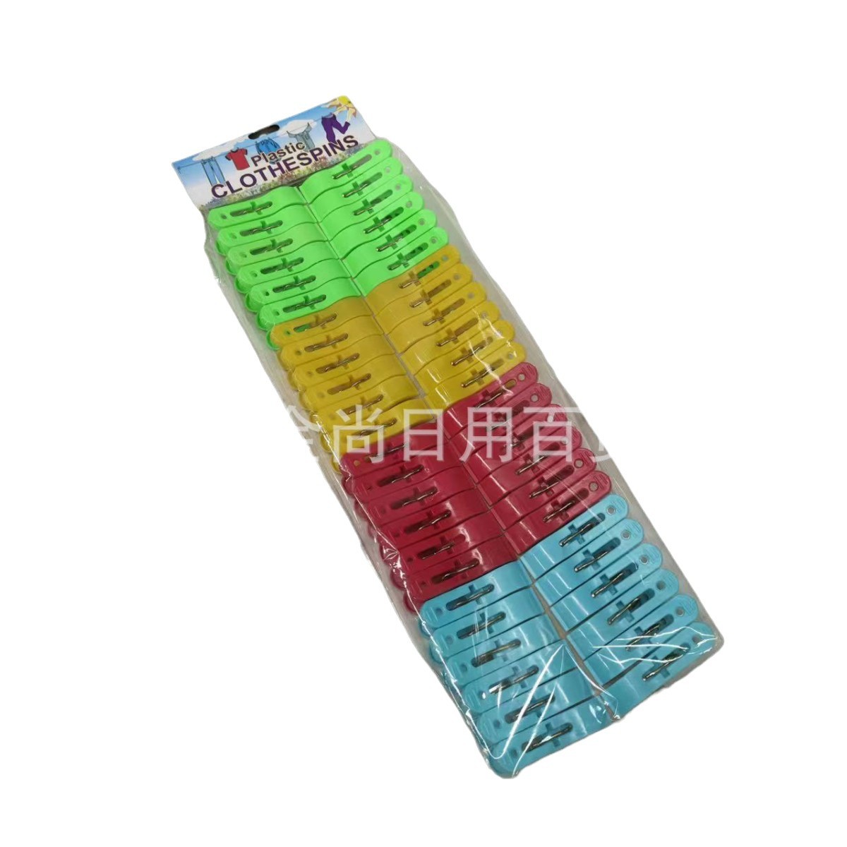 48 clips, sock clips, household windproof clothes drying clips, clothes drying clips, socks and underwear clips Item Picture