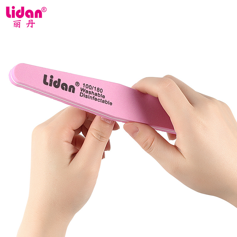 lidan Nail Polish file Washable nail polish remover Nail Polish strip Diamond sponge file Specification drawing