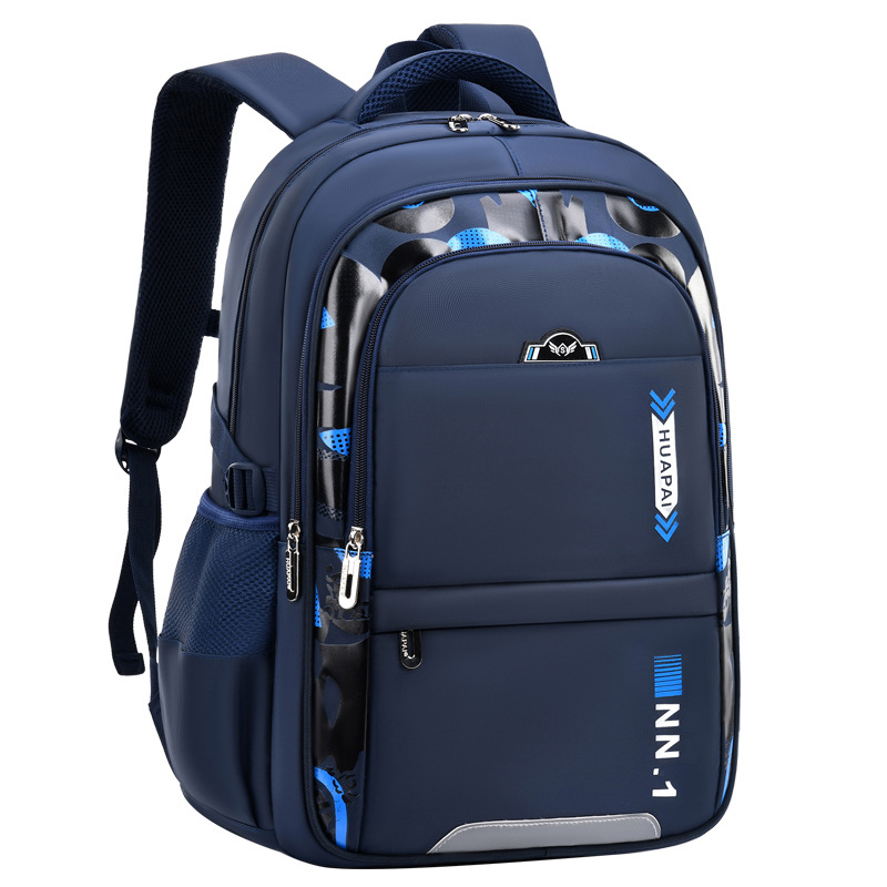 2023 New Schoolbag For Boys And Girls Primary School Students 1-3-9 Grade Children High School High Capacity Backpack Item Picture