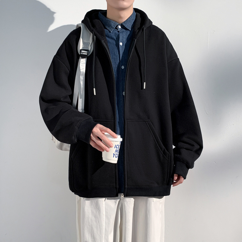 开衫卫衣男士细节图