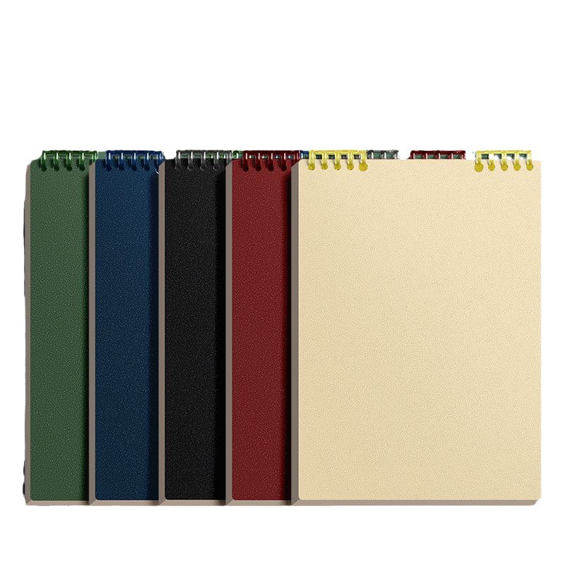 Upside-down loose-leaf notebook b5, detachable coil notebook, vertical flip notebook, diy notebook, student notepad Item Picture