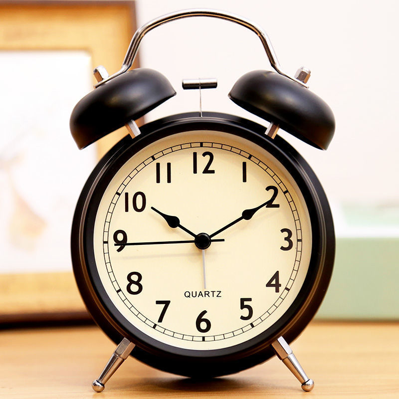 充电闹钟起床学生床头儿童男女孩主桌面小闹铃叫醒跨境批发代发